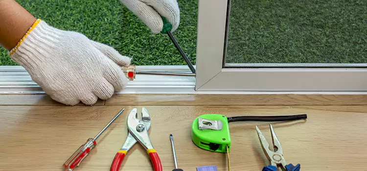 Sliding Door Track Replacement in Fitchburg, WI