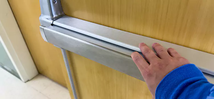 Installing a Push Bar on a Door Fitchburg
